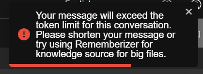 令牌限制错误
