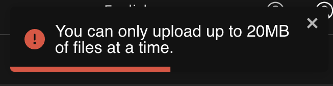 最大文件大小错误